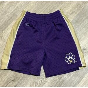 Kids‎ Washington Huskies Shorts Purple Gold Athletic Basketball 3T